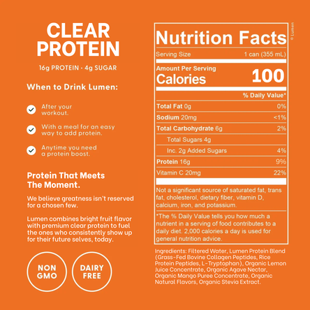 Mango Chili Clear Protein